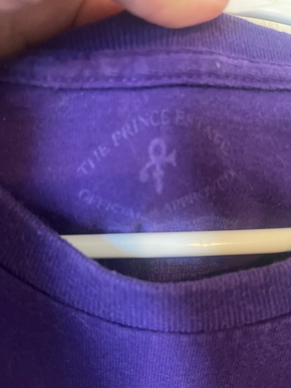 Prince Purple Short Sleeve Tee with Colorful Graphic - Picture 3 of 6